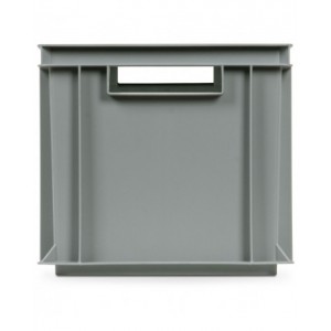 Contenitore Euro Box, mis. 4327, L400 x P300 x H270 mm, maniglie aperte