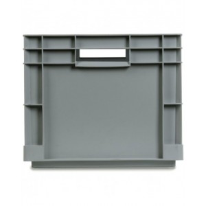 Contenitore Euro Box, mis. 6432, L600 x P400 x H320 mm, maniglie aperte