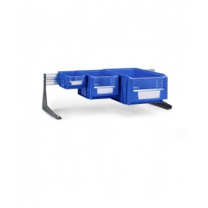 Contenitori in PP a bocca di lupo con fondo nervato Picking Box Mythos, mis. 1, L104 x P164 x H75 mm
