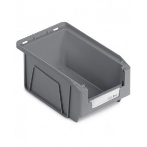 Contenitori in PP a bocca di lupo con fondo nervato Picking Box Mythos, mis. 1, L104 x P164 x H75 mm