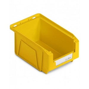 Contenitori in PP a bocca di lupo con fondo nervato Picking Box Mythos, mis. 1, L104 x P164 x H75 mm
