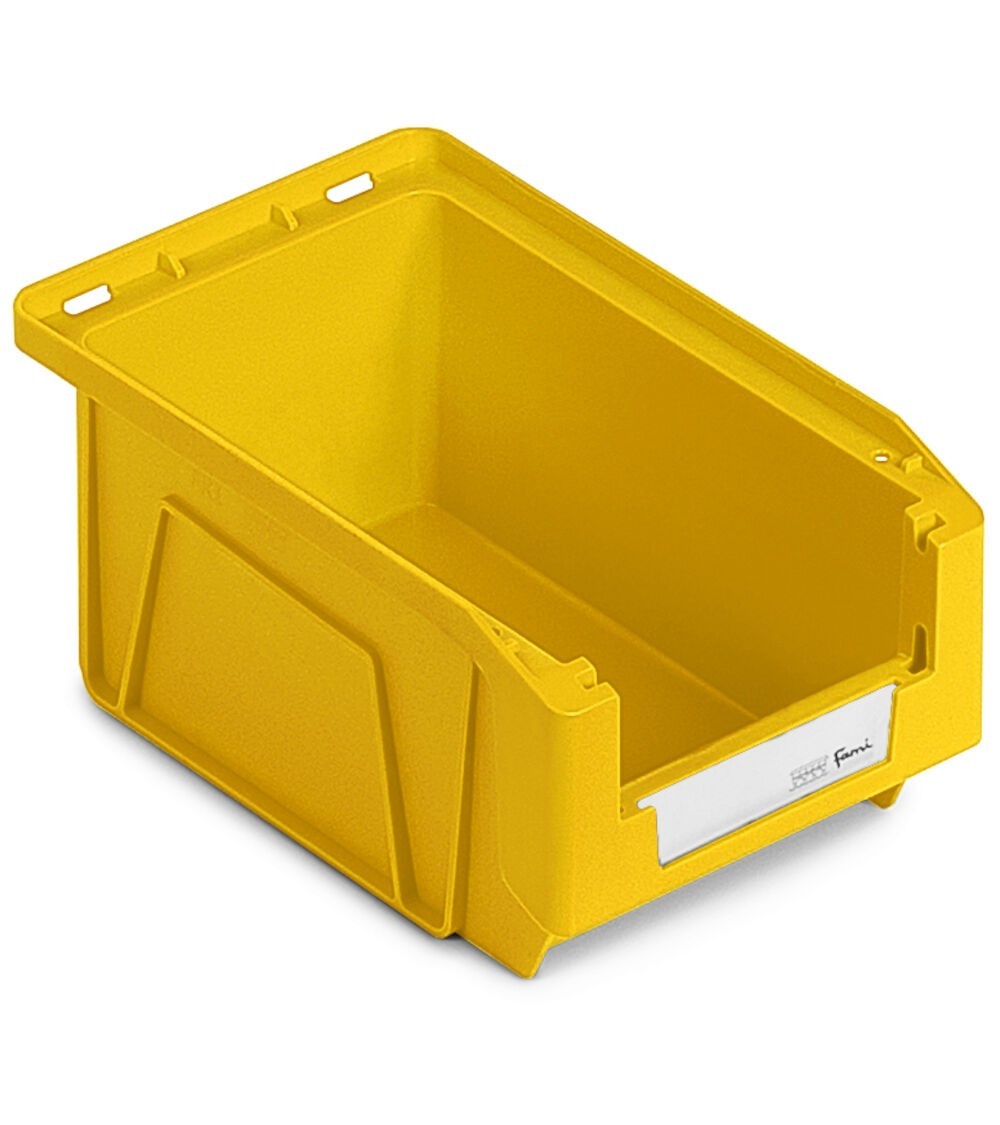 Contenitori in PP a bocca di lupo con fondo nervato Picking Box Mythos, mis. 1, L104 x P164 x H75 mm