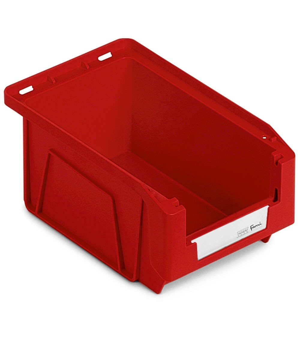 Contenitori in PP a bocca di lupo con fondo nervato Picking Box Mythos, mis. 1, L104 x P164 x H75 mm