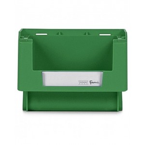 Contenitori in PP a bocca di lupo con fondo nervato Picking Box Mythos, mis. 1, L104 x P164 x H75 mm