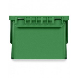 Contenitori in PP a bocca di lupo con fondo nervato Picking Box Mythos, mis. 1, L104 x P164 x H75 mm