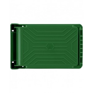Contenitori in PP a bocca di lupo con fondo nervato Picking Box Mythos, mis. 1, L104 x P164 x H75 mm