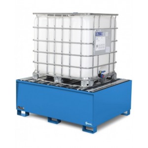 Vasca di raccolta capacità 1000 Lt, blu