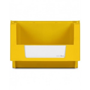 Contenitori in PP a bocca di lupo con fondo nervato Picking Box Mythos, mis. 3A2, L211 x P354 x H145 mm