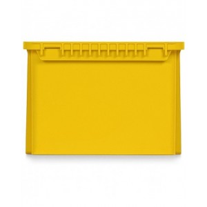 Contenitori in PP a bocca di lupo con fondo nervato Picking Box Mythos, mis. 3A2, L211 x P354 x H145 mm