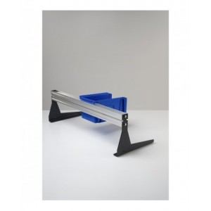 Contenitori in PP a bocca di lupo con fondo nervato Picking Box Mythos, mis. 3A2, L211 x P354 x H145 mm