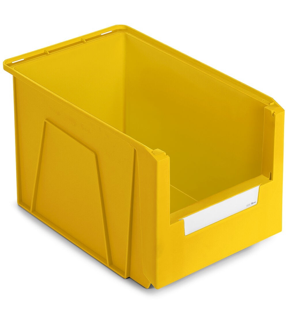 Contenitori in PP a bocca di lupo con fondo nervato Picking Box Mythos, mis. 4A5, L315 x P500 x H300 mm