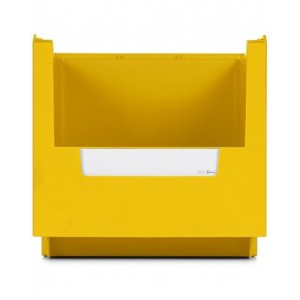 Contenitori in PP a bocca di lupo con fondo nervato Picking Box Mythos, mis. 4A5, L315 x P500 x H300 mm