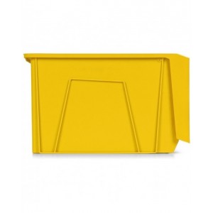 Contenitori in PP a bocca di lupo con fondo nervato Picking Box Mythos, mis. 4A5, L315 x P500 x H300 mm