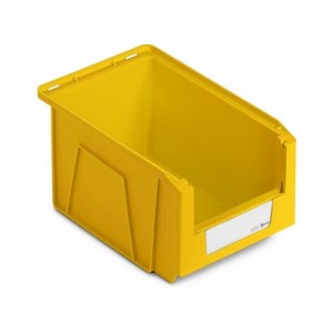 Contenitori in PP a bocca di lupo con fondo nervato Picking Box Mythos, mis. 2, L151 x P234 x H125 mm