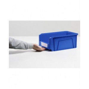 Contenitori in PP a bocca di lupo con fondo nervato Picking Box Mythos, mis. 2, L151 x P234 x H125 mm