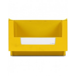 Contenitori in PP a bocca di lupo con fondo nervato Picking Box Mythos, mis. 4, L315 x P500 x H200 mm