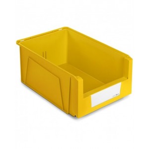 Contenitori in PP a bocca di lupo con fondo nervato Picking Box Mythos, mis. 5, L474 x P724 x H300 mm