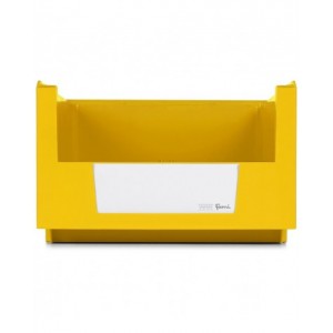 Contenitori in PP a bocca di lupo con fondo nervato Picking Box Mythos, mis. 5, L474 x P724 x H300 mm
