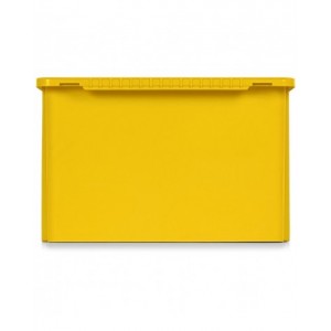 Contenitori in PP a bocca di lupo con fondo nervato Picking Box Mythos, mis. 5, L474 x P724 x H300 mm