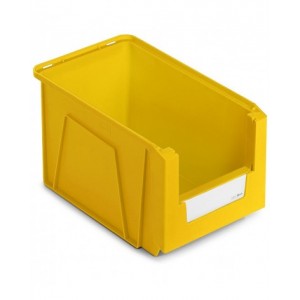 Contenitori in PP a bocca di lupo con fondo nervato Picking Box Mythos, mis. 3, L212 x P354 x H200 mm