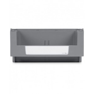 Contenitori in PP a bocca di lupo con fondo nervato Picking Box Mythos, mis. 4A2, L314 x P500 x H145 mm
