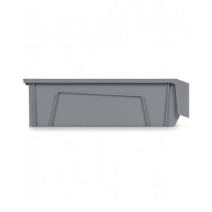Contenitori in PP a bocca di lupo con fondo nervato Picking Box Mythos, mis. 4A2, L314 x P500 x H145 mm