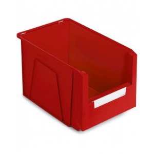 Contenitori in PP a bocca di lupo con fondo nervato Picking Box Mythos, mis. 4A5, L315 x P500 x H300 mm