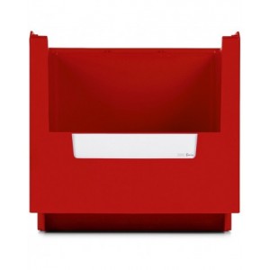 Contenitori in PP a bocca di lupo con fondo nervato Picking Box Mythos, mis. 4A5, L315 x P500 x H300 mm