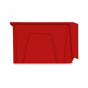 Contenitori in PP a bocca di lupo con fondo nervato Picking Box Mythos, mis. 4A5, L315 x P500 x H300 mm