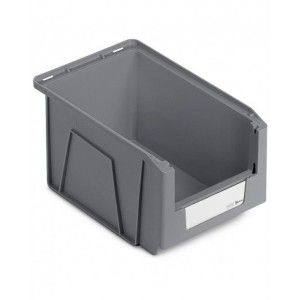 Contenitori in PP a bocca di lupo con fondo nervato Picking Box Mythos, mis. 2, L151 x P234 x H125 mm