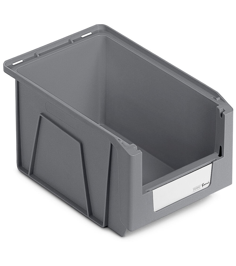 Contenitori in PP a bocca di lupo con fondo nervato Picking Box Mythos, mis. 2, L151 x P234 x H125 mm