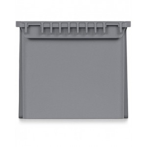 Contenitori in PP a bocca di lupo con fondo nervato Picking Box Mythos, mis. 2, L151 x P234 x H125 mm