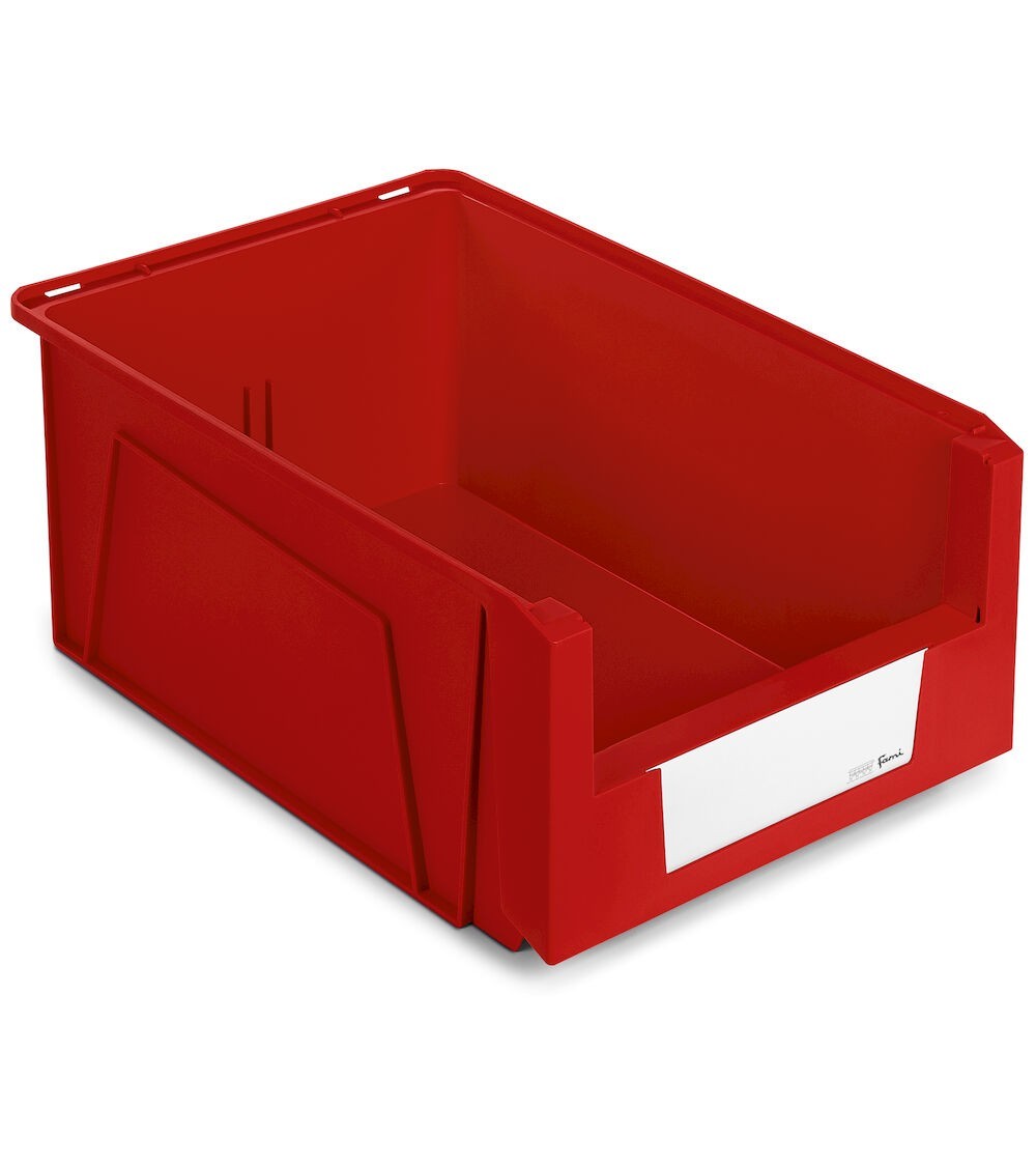 Contenitori in PP a bocca di lupo con fondo nervato Picking Box Mythos, mis. 5, L474 x P724 x H300 mm
