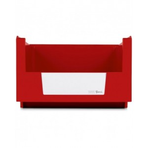 Contenitori in PP a bocca di lupo con fondo nervato Picking Box Mythos, mis. 5, L474 x P724 x H300 mm