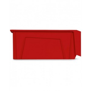 Contenitori in PP a bocca di lupo con fondo nervato Picking Box Mythos, mis. 5, L474 x P724 x H300 mm