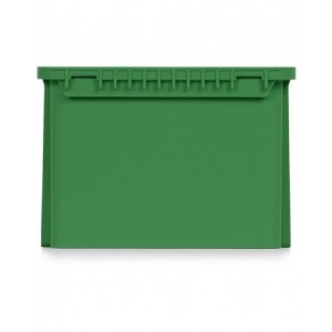 Contenitori in PP a bocca di lupo con fondo nervato Picking Box Mythos, mis. 3A2, L211 x P354 x H145 mm