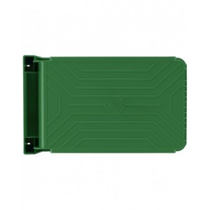 Contenitori in PP a bocca di lupo con fondo nervato Picking Box Mythos, mis. 3A2, L211 x P354 x H145 mm