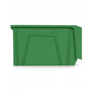 Contenitori in PP a bocca di lupo con fondo nervato Picking Box Mythos, mis. 3, L212 x P354 x H200 mm