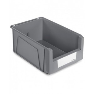 Contenitori in PP a bocca di lupo con fondo nervato Picking Box Mythos, mis. 5, L474 x P724 x H300 mm
