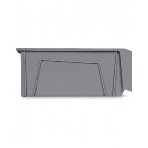 Contenitori in PP a bocca di lupo con fondo nervato Picking Box Mythos, mis. 5, L474 x P724 x H300 mm