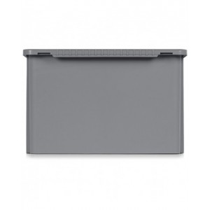 Contenitori in PP a bocca di lupo con fondo nervato Picking Box Mythos, mis. 5, L474 x P724 x H300 mm