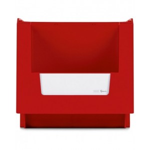 Contenitori in PP a bocca di lupo con fondo nervato Picking Box Mythos, mis. 3, L212 x P354 x H200 mm