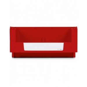 Contenitori in PP a bocca di lupo con fondo nervato Picking Box Mythos, mis. 4A2, L314 x P500 x H145 mm