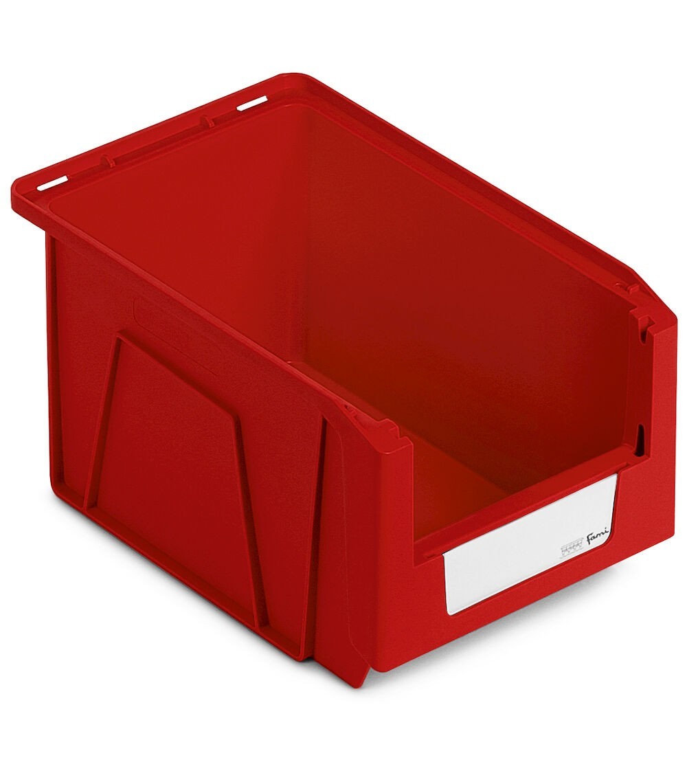 Contenitori in PP a bocca di lupo con fondo nervato Picking Box Mythos, mis. 2, L151 x P234 x H125 mm