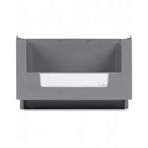 Contenitori in PP a bocca di lupo con fondo nervato Picking Box Mythos, mis. 4, L315 x P500 x H200 mm