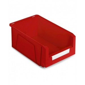 Contenitori in PP a bocca di lupo con fondo nervato Picking Box Mythos, mis. 4, L315 x P500 x H200 mm