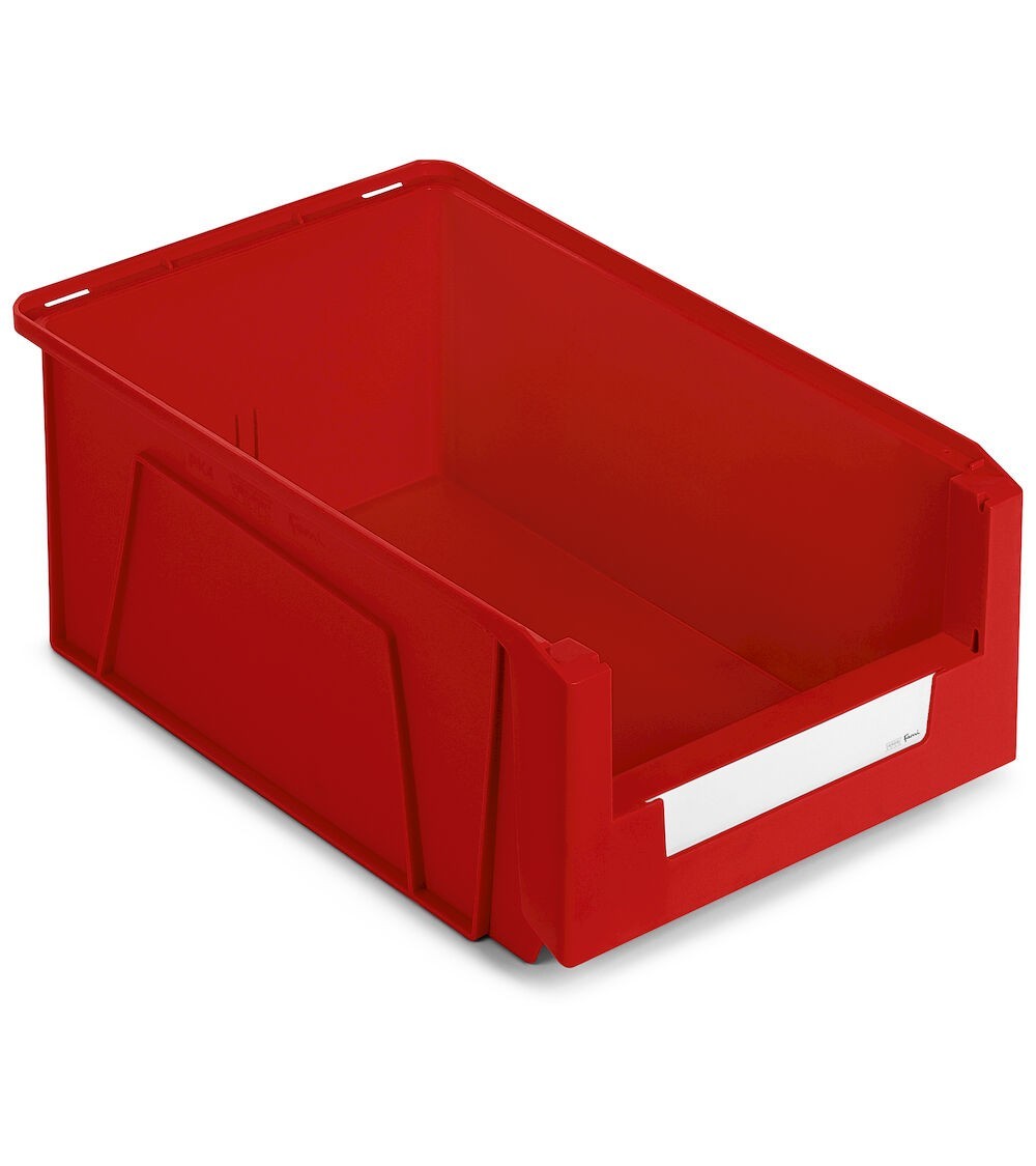 Contenitori in PP a bocca di lupo con fondo nervato Picking Box Mythos, mis. 4, L315 x P500 x H200 mm
