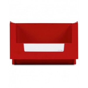 Contenitori in PP a bocca di lupo con fondo nervato Picking Box Mythos, mis. 4, L315 x P500 x H200 mm