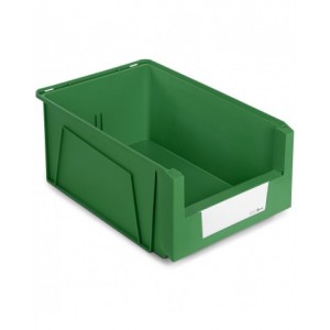 Contenitori in PP a bocca di lupo con fondo nervato Picking Box Mythos, mis. 5, L474 x P724 x H300 mm