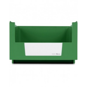 Contenitori in PP a bocca di lupo con fondo nervato Picking Box Mythos, mis. 5, L474 x P724 x H300 mm
